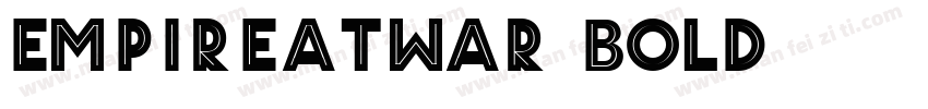 EmpireAtWar Bold字体转换